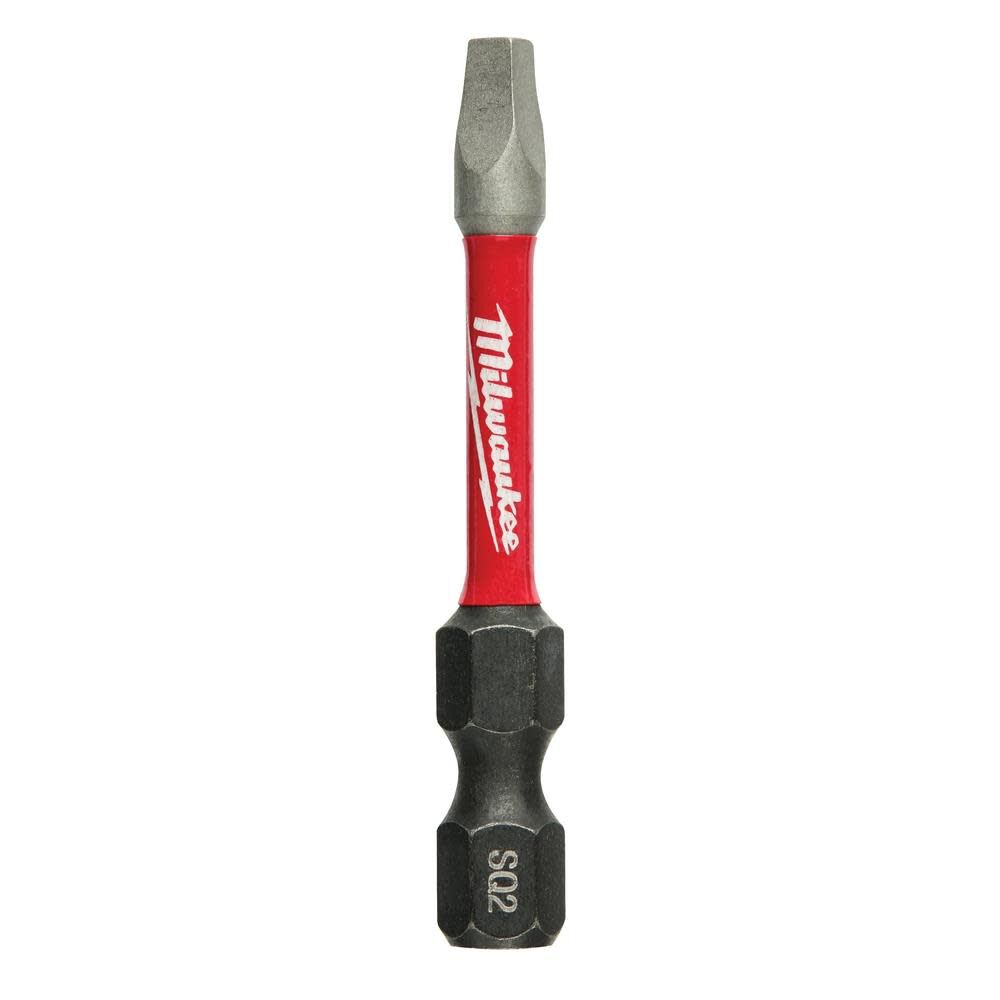 SHOCKWAVE Impact Bit 2inch SQ2 2pk 48-32-4972