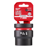 SHOCKWAVE Impact Duty 1 in Drive 1-3/16 in Standard 6 Point Socket 49-66-6551