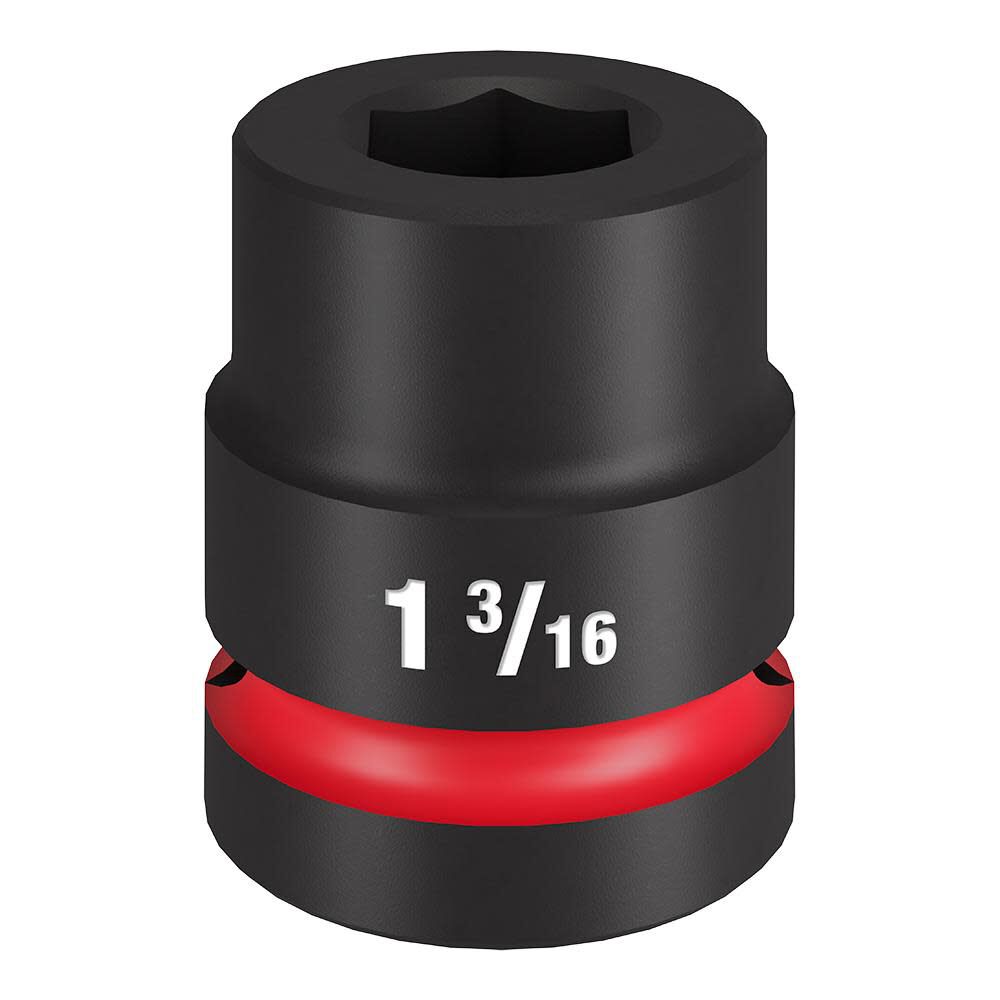 SHOCKWAVE Impact Duty 1 in Drive 1-3/16 in Standard 6 Point Socket 49-66-6551