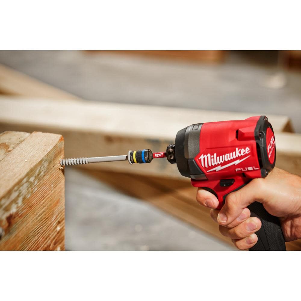 SHOCKWAVE Impact Duty 5/16 in and 3/8 in x 2-1/2 in QUIK-CLEAR 2-in-1 Magnetic Nut Driver 49-66-4543