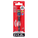 SHOCKWAVE Impact Duty 5/16 in and 3/8 in x 2-1/2 in QUIK-CLEAR 2-in-1 Magnetic Nut Driver 49-66-4543