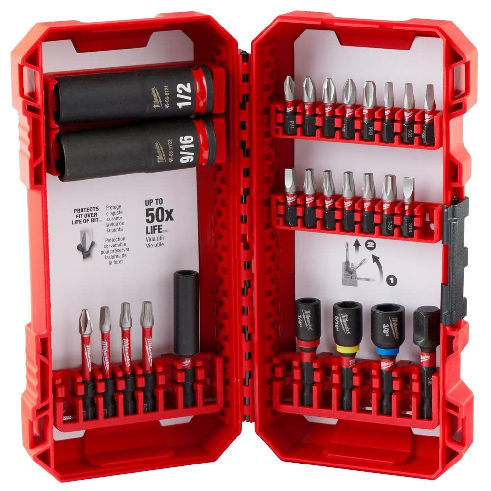 SHOCKWAVE Impact Duty Drive and Fasten Set 26PC 48-32-4408