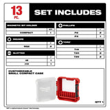 SHOCKWAVE Impact Duty Driver Bit 13pc Set 48-32-4035