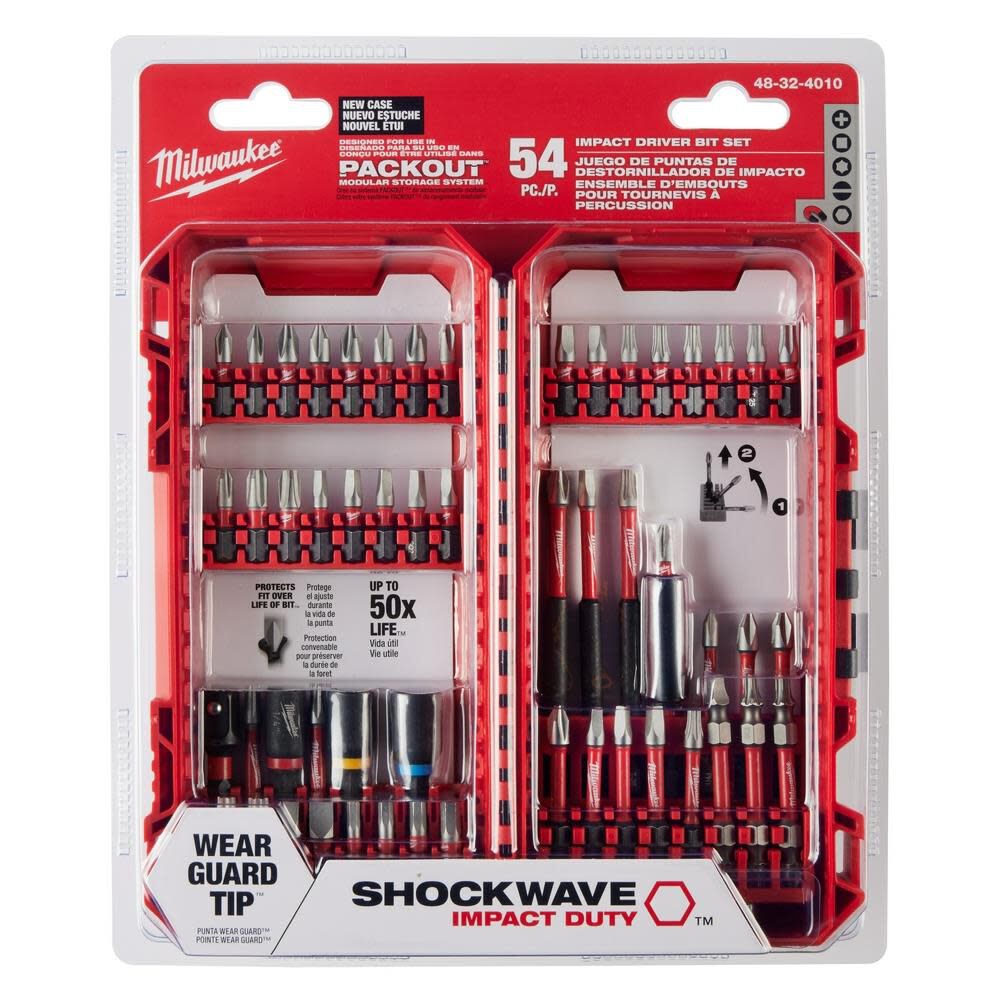 SHOCKWAVE Impact Duty Driver Bit Set 54pc 48-32-4010