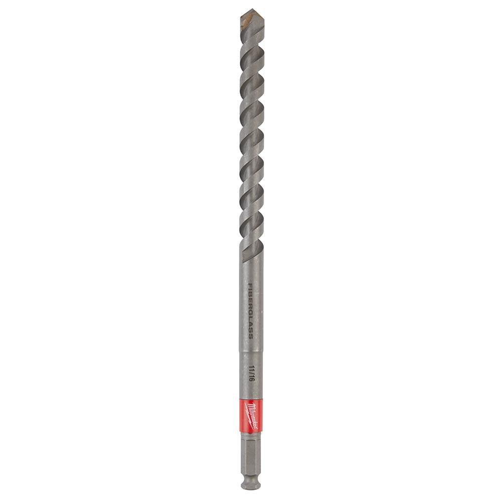 Shockwave Impact Duty Lineman Fiberglass Drill Bit 11/16inch x 12inch 48-13-7705