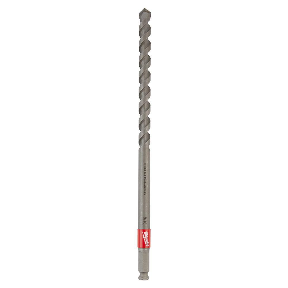 Shockwave Impact Duty Lineman Fiberglass Drill Bit 9/16inch x 12inch 48-13-7703