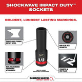 SHOCKWAVE Impact Duty Socket 1/2 Dr 27pc SAE/MM PACKOUT Set 49-66-6804