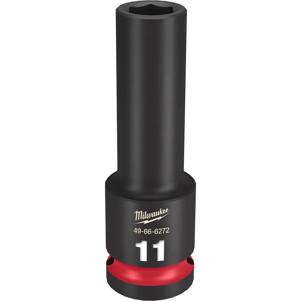 SHOCKWAVE Impact Duty Socket 1/2in Drive 11MM Deep 6 Point 49-66-6272