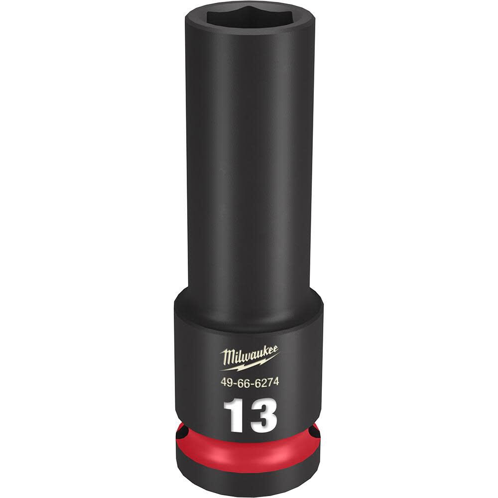 SHOCKWAVE Impact Duty Socket 1/2in Drive 13MM Deep 6 Point 49-66-6274