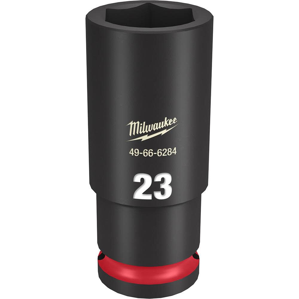 SHOCKWAVE Impact Duty Socket 1/2in Drive 23MM Deep 6 Point 49-66-6284