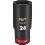 SHOCKWAVE Impact Duty Socket 1/2in Drive 24MM Deep 6 Point 49-66-6285