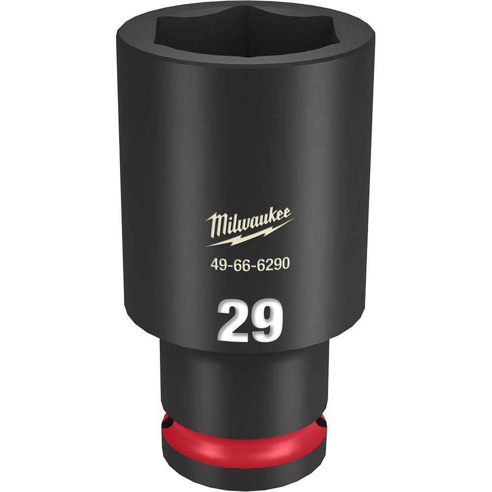 SHOCKWAVE Impact Duty Socket 1/2in Drive 29MM Deep 6 Point 49-66-6290