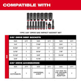 SHOCKWAVE Impact Duty Socket 3/8 Dr 17pc Tray Only 49-66-6830