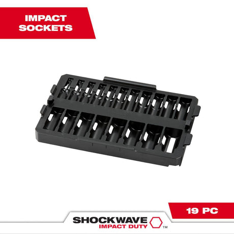 SHOCKWAVE Impact Duty Socket 3/8 Dr 19pc Tray Only 49-66-6831