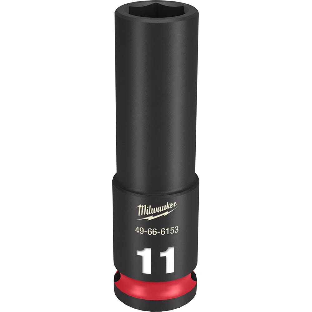 SHOCKWAVE Impact Duty Socket 3/8in Drive 11MM Deep 6 Point 49-66-6153