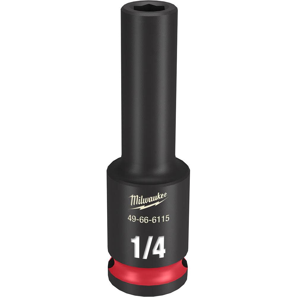 SHOCKWAVE Impact Duty Socket 3/8in Drive 1/4in Deep 6 Point 49-66-6115