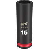 SHOCKWAVE Impact Duty Socket 3/8in Drive 15MM Deep 6 Point 49-66-6157