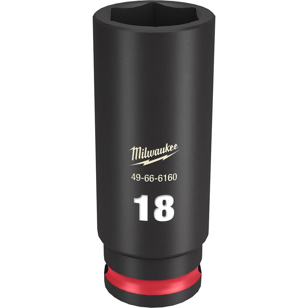 SHOCKWAVE Impact Duty Socket 3/8in Drive 18MM Deep 6 Point 49-66-6160