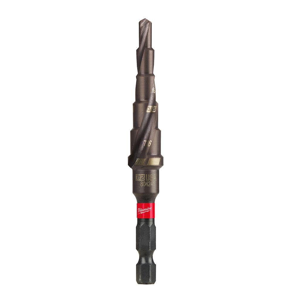 SHOCKWAVE Impact Duty Step Bit #2 3/16 - 1/2 in. 48-89-9242