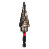 SHOCKWAVE Impact Duty Step Bit #4 3/16 - 7/8 in. 48-89-9244