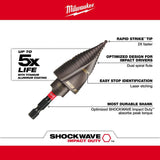 SHOCKWAVE Impact Duty Step Bit #9 7/8 in. &1-1/8 in. 48-89-9249