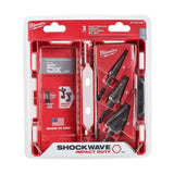 SHOCKWAVE Impact Duty Step Bit Electrician Set (#1 #4 #9) 48-89-9257