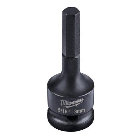 SHOCKWAVE Lineman's 1/2 in. Drive 5/16 in. - 8mm Hex Bit Socket 49-66-5141