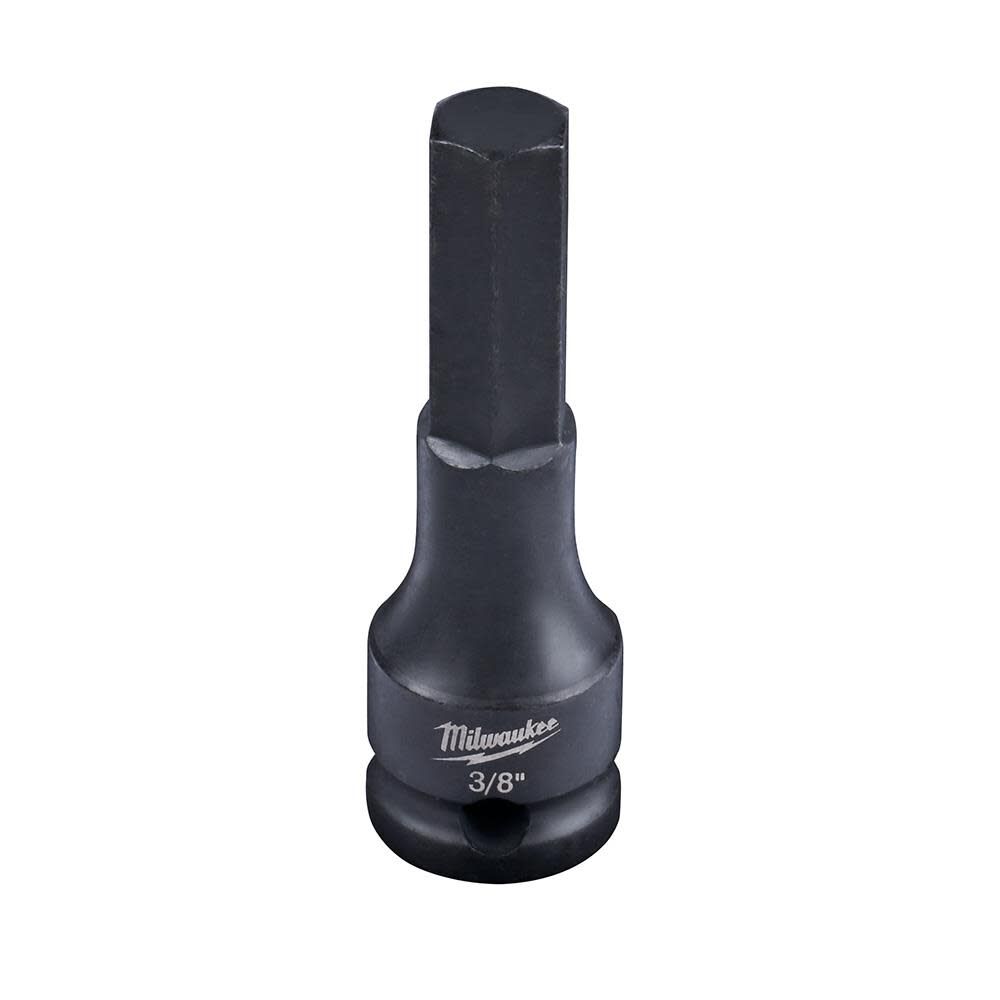 SHOCKWAVE Lineman's 3/8 in. Drive 3/8 in. Hex Bit Socket 49-66-5152