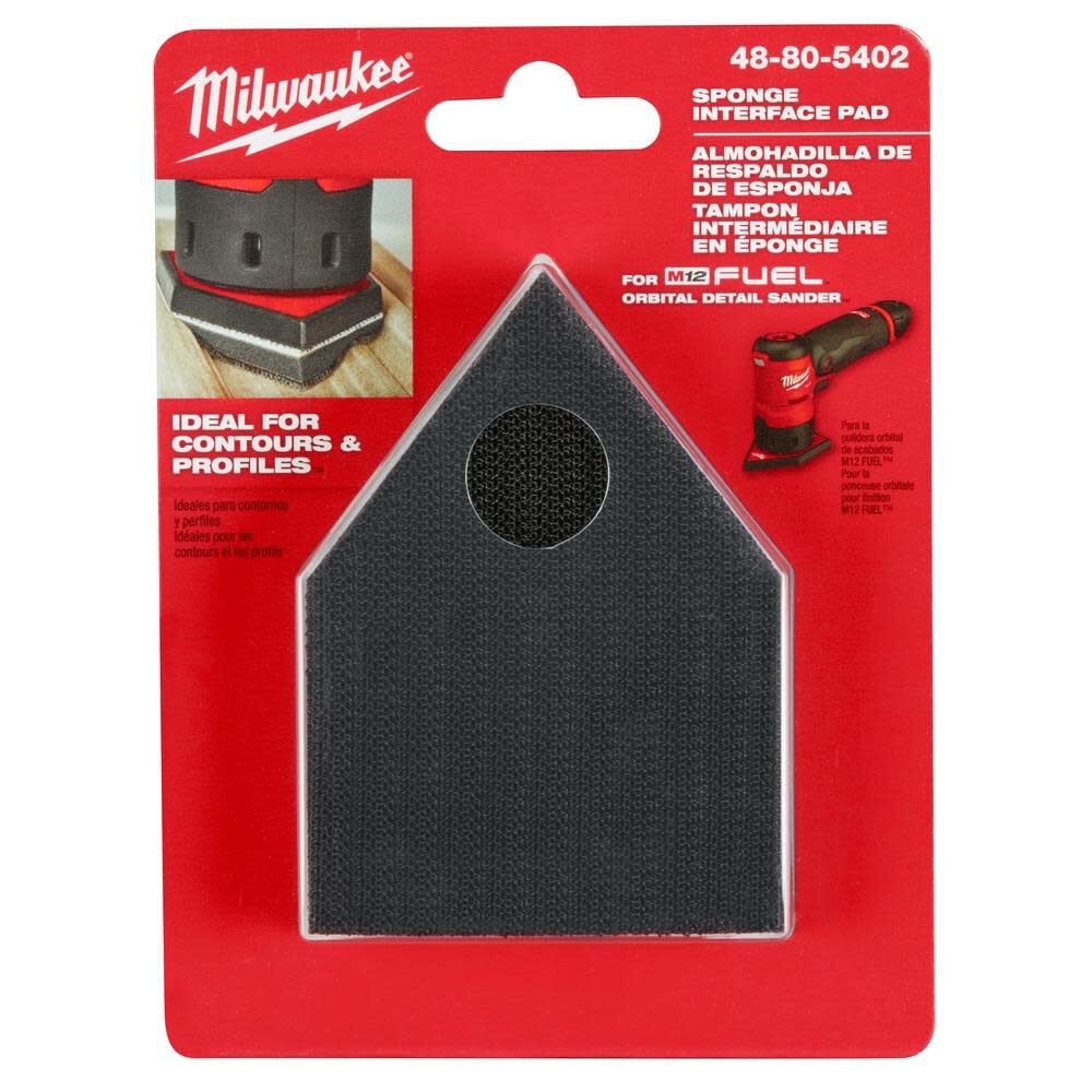 Sponge Interface Pad for M12 Orbital Detail Sander 48-80-5402