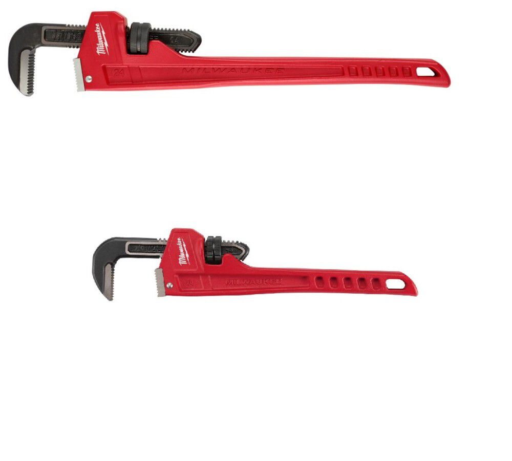 Steel Pipe Wrench 2pk Bundle 14inch & 24inch 48-22-7114-7124