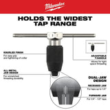 Tap Collet for Taps up to 1/2 & T Handle Bar 49-57-5001