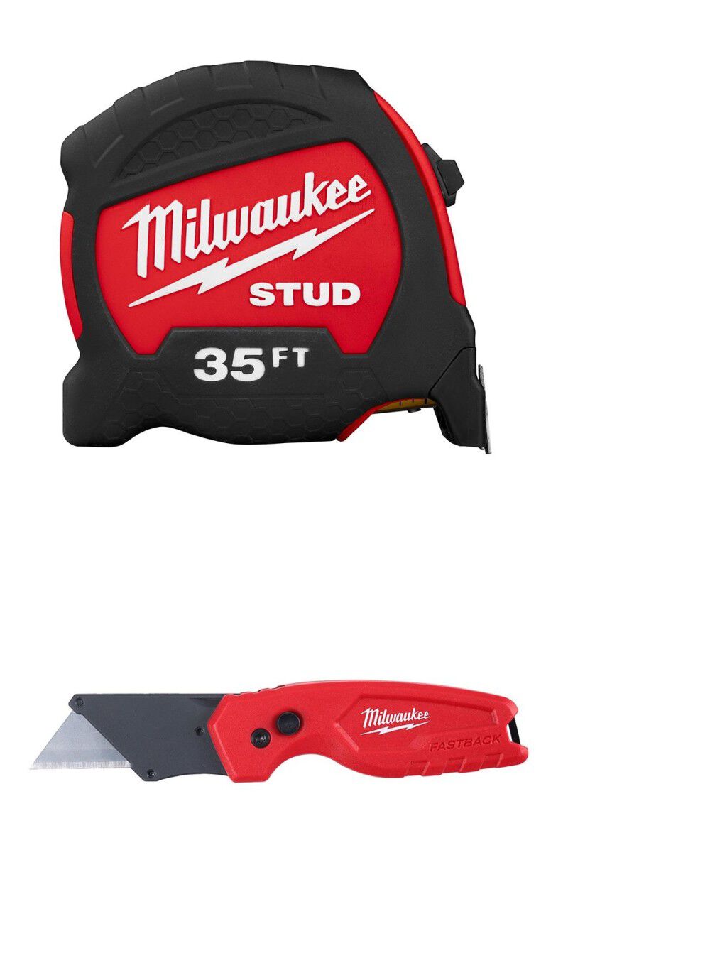 Tape Measure 35' & Utility Knife Bundle 48-22-9735-1500