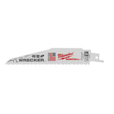 The Wrecker SAWZALL Blade Multi Material 6inch 7/11TPI 48-01-2701