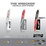 The Wrecker SAWZALL Blade Multi-Material 9inch 7/11 TPI 48-01-7706