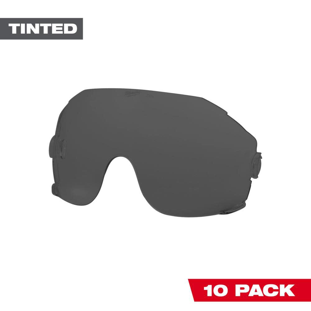 Tinted Eye Visor Replacement Lenses 10pk 48-73-1453