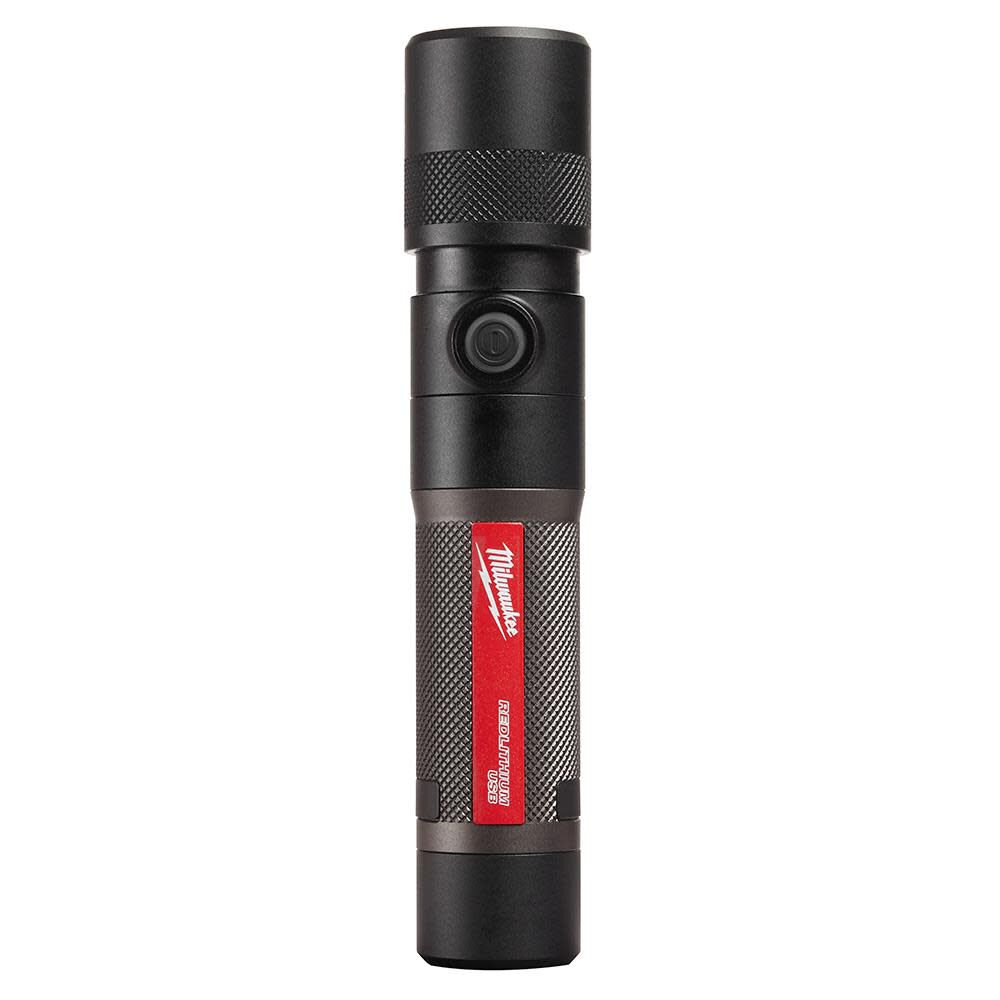 USB Rechargeable 1100L Twist Focus Flashlight 2161-21