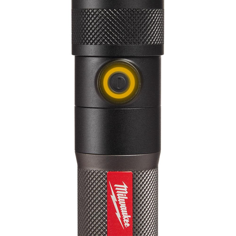 USB Rechargeable 1100L Twist Focus Flashlight 2161-21