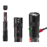 USB Rechargeable Twist Focus Flashlight Kit Bundle 2161-21-48-11-2131