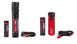 USB Rechargeable Twist Focus Flashlight Kit Bundle 2161-21-48-59-2013