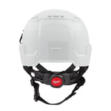 White Vented Helmet with BOLT Class C 48-73-1334M910