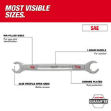 Wrench Set Double End Flare Nut SAE 5pc 48-22-9470