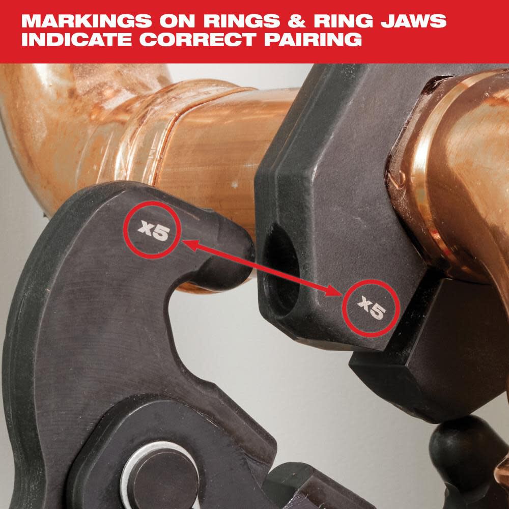 X3 Ring Jaw for M12 FORCE LOGIC Press Tool 49-16-2459X3