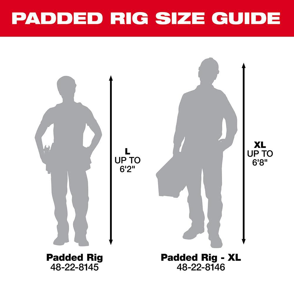 XL Padded Suspension Rig 48-22-8146