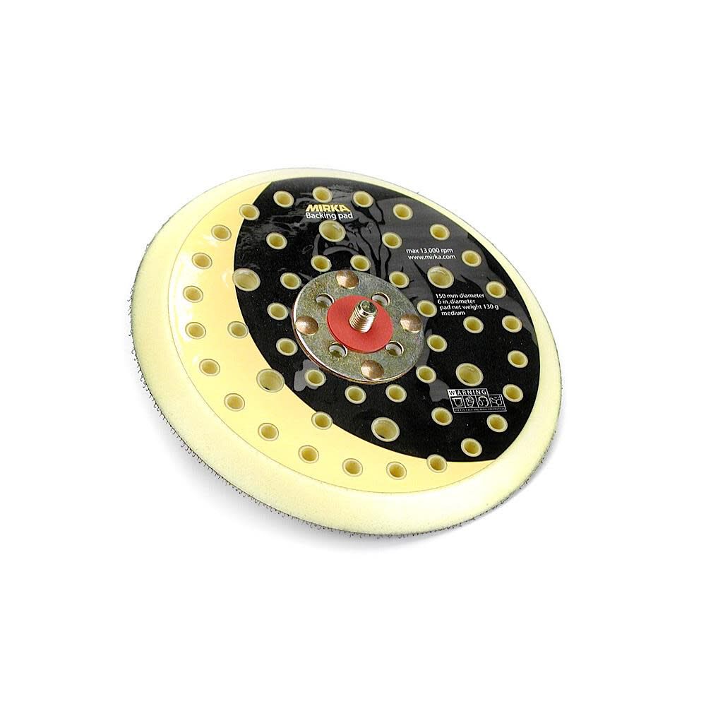 6 In. 51 Hole Grip Faced Abranet Vacuum Pad 916GV