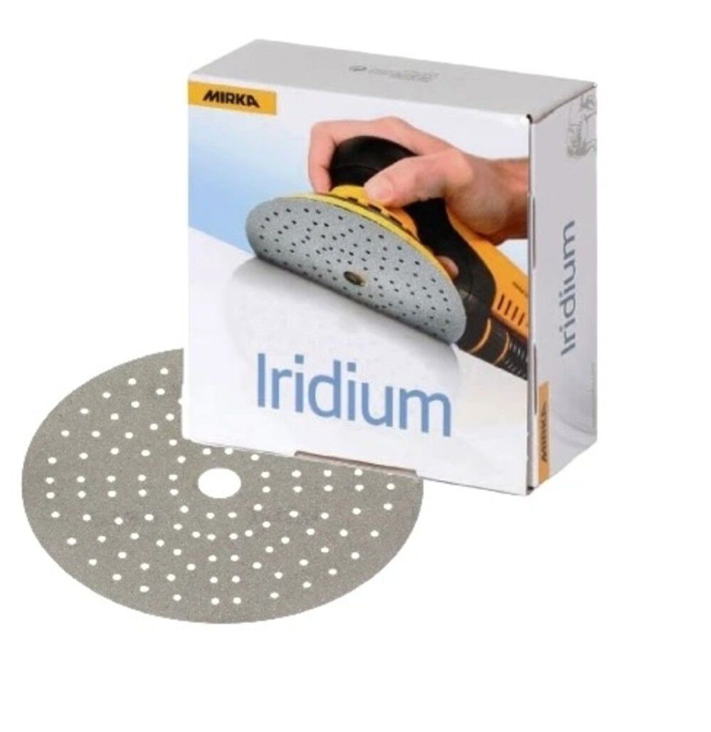 IRIDIUM 5in Grip 89H 120 Grit 50 Discs/Box 24-5MH-120