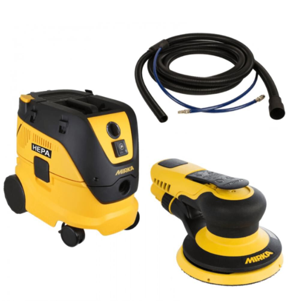 PROS 5in Dust-Free Sanding System with 18' Hose MRP550-912