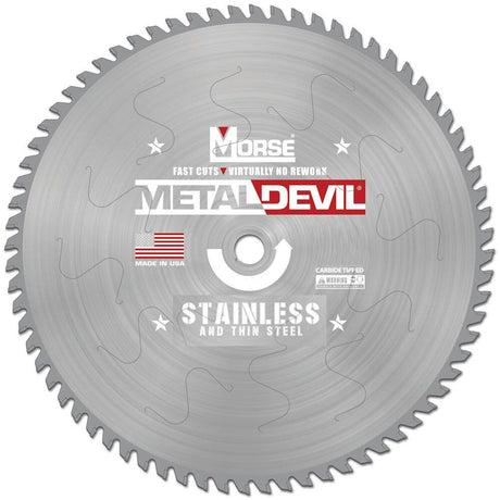 10in 52 Tooth Metal Devil Circular Saw Blade 102766