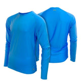 Cooling LS Shirt Men Blue LG MCMT05050421
