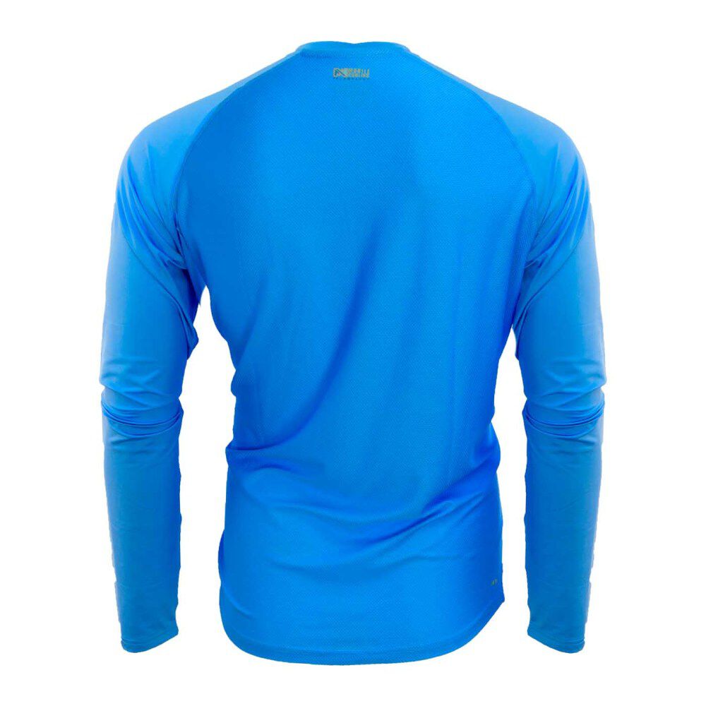 Cooling LS Shirt Men Blue MD MCMT05050321
