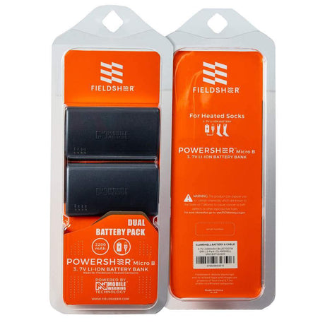 Warming 3.7V Powersheer Premium Sock Battery & Cable MWCB37V02220